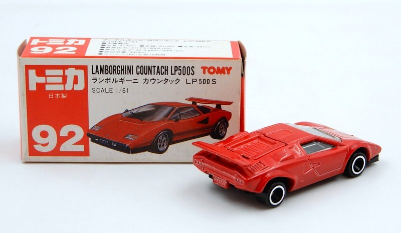 トミカ 92-2-1 ランボルギーニ カウンタック LP500S 日本製 -