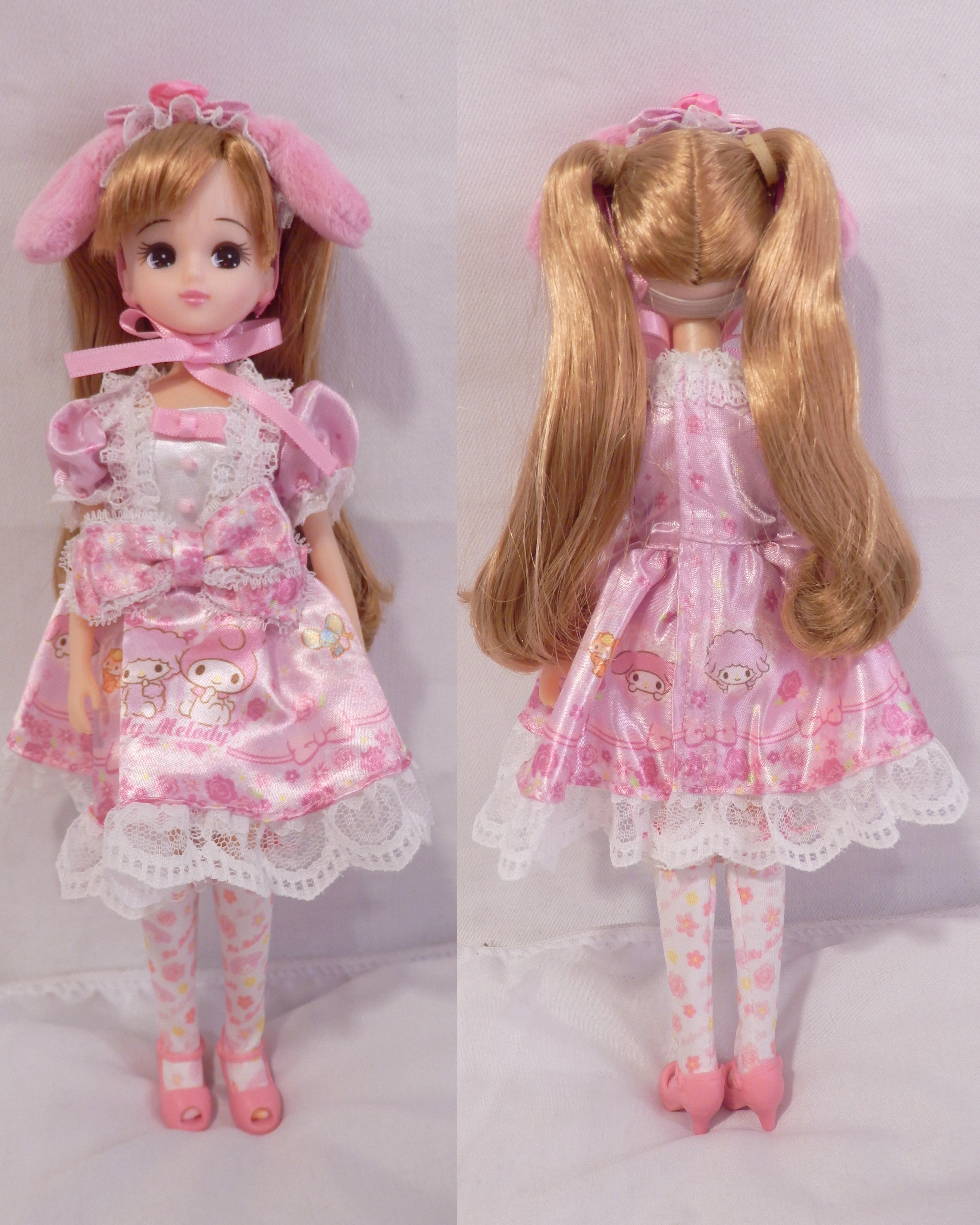 SANRIO My Melody Costume Rika-chan TOMY Rika-chan doll 