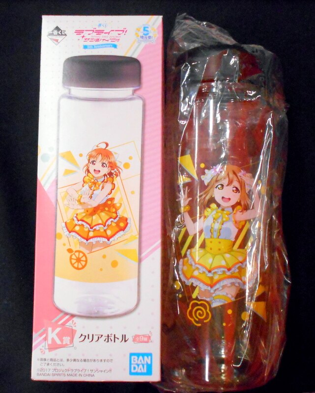 Bandai Spirits 一番くじ ラブライブ サンシャイン 5th Anniversary K賞国木田花丸 クリアボトル まんだらけ Mandarake