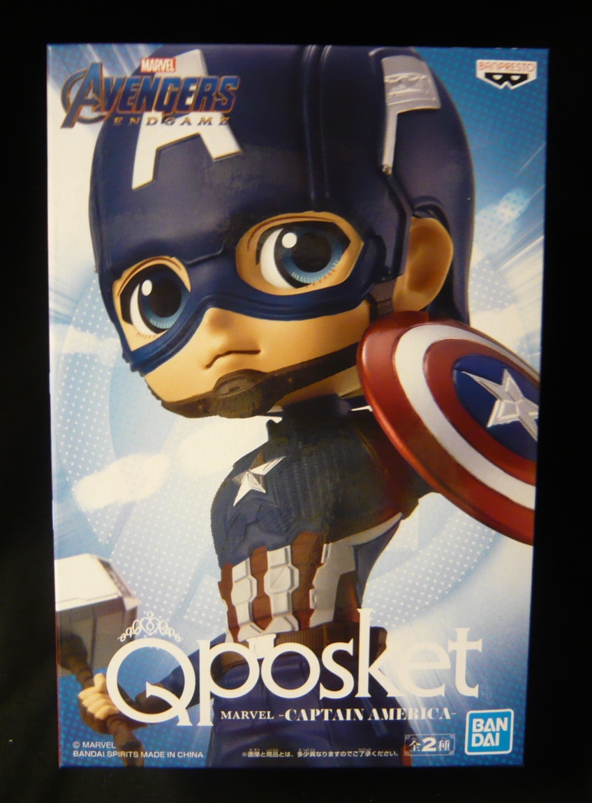 Bandai Spirits Q Posket Marvel Captain America キャプテン アメリカ A マスクオン Captain America A Mask Onver まんだらけ Mandarake