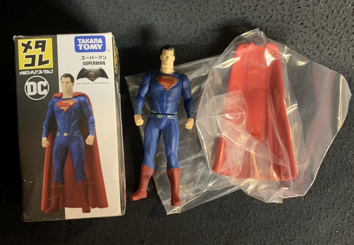 メタコレ スーパーマンSUPERMANタカラトミー メタルフィギュア