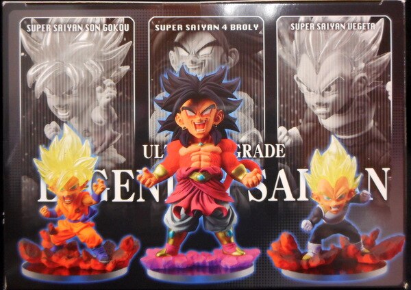 Mandarake Bandai Ug Dragon Ball Super Legend Of Saiyan Super Saiyan Goku Super Saiyan 4 Broly Super Saiyan Vegeta