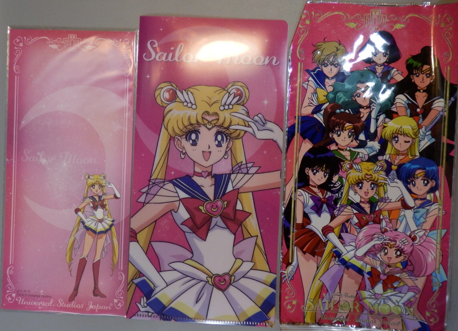 Sailor Moon 25Th USJ Original Goods Collectible files and memo (Moon)