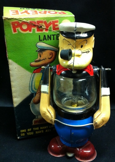 popeye tin toy