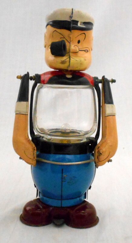 popeye tin toy