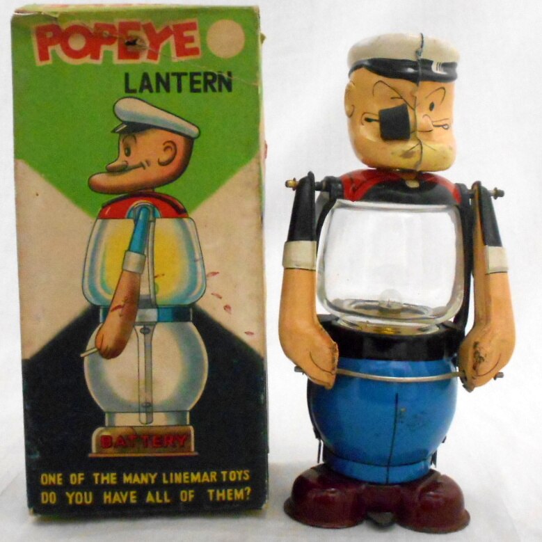 popeye tin toy