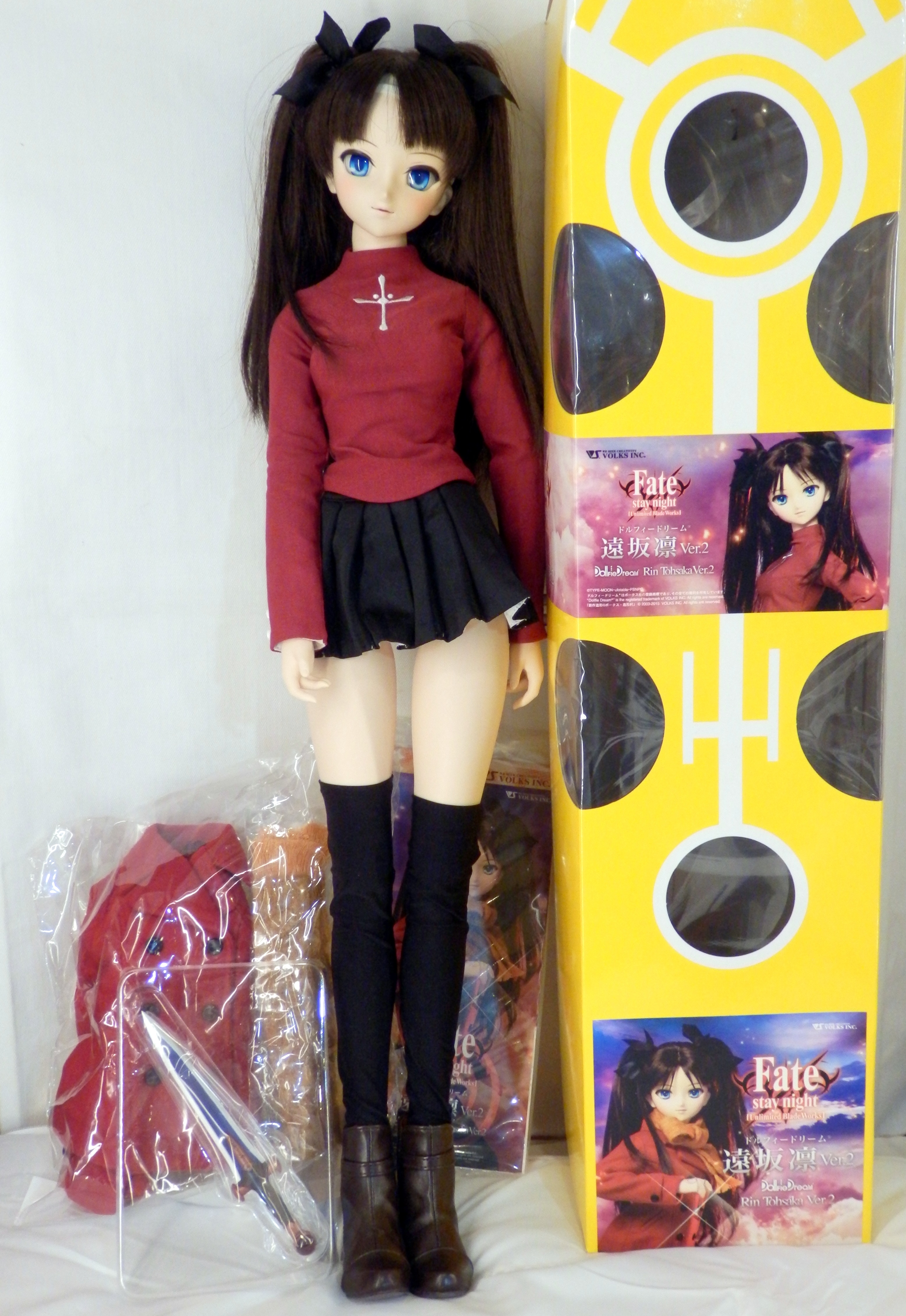 選べる２個セット Volks DD 1/3 fate 遠坂凛 rin tohsaka ボークス