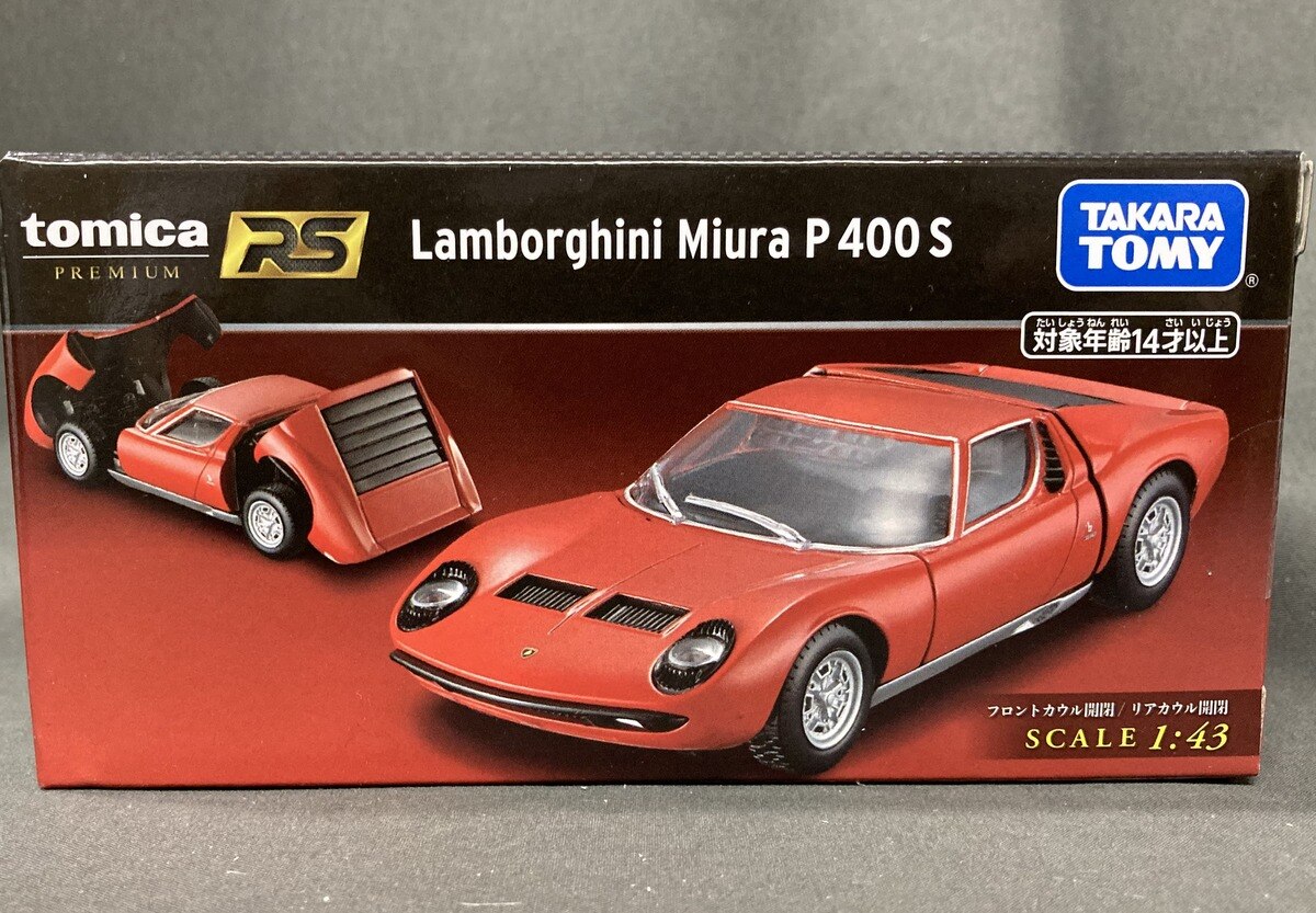 タカラトミー トミカプレミアムRS Lamborghini Miura P 400 S/レッド