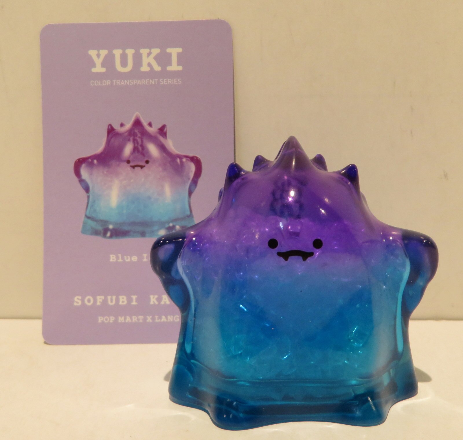 Popmart Transparent Figure Series 1 虹色透明シリーズ Yuki Blue Ice まんだらけ Mandarake