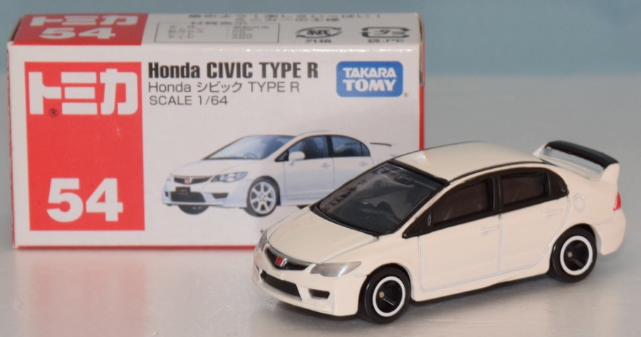 タカラトミー トミカ/ベトナム製 Honda シビック TYPE R 54