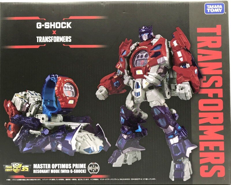 G shock clearance master optimus prime