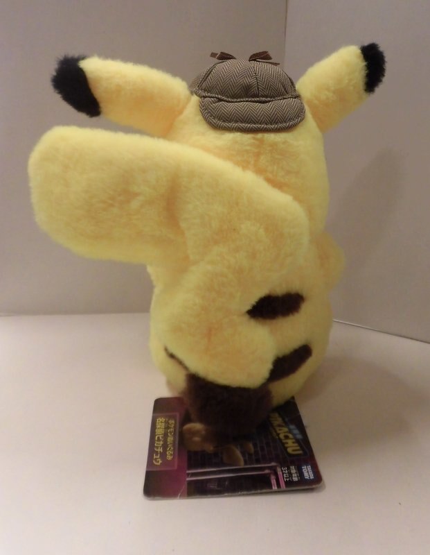 detective pikachu plush realistic