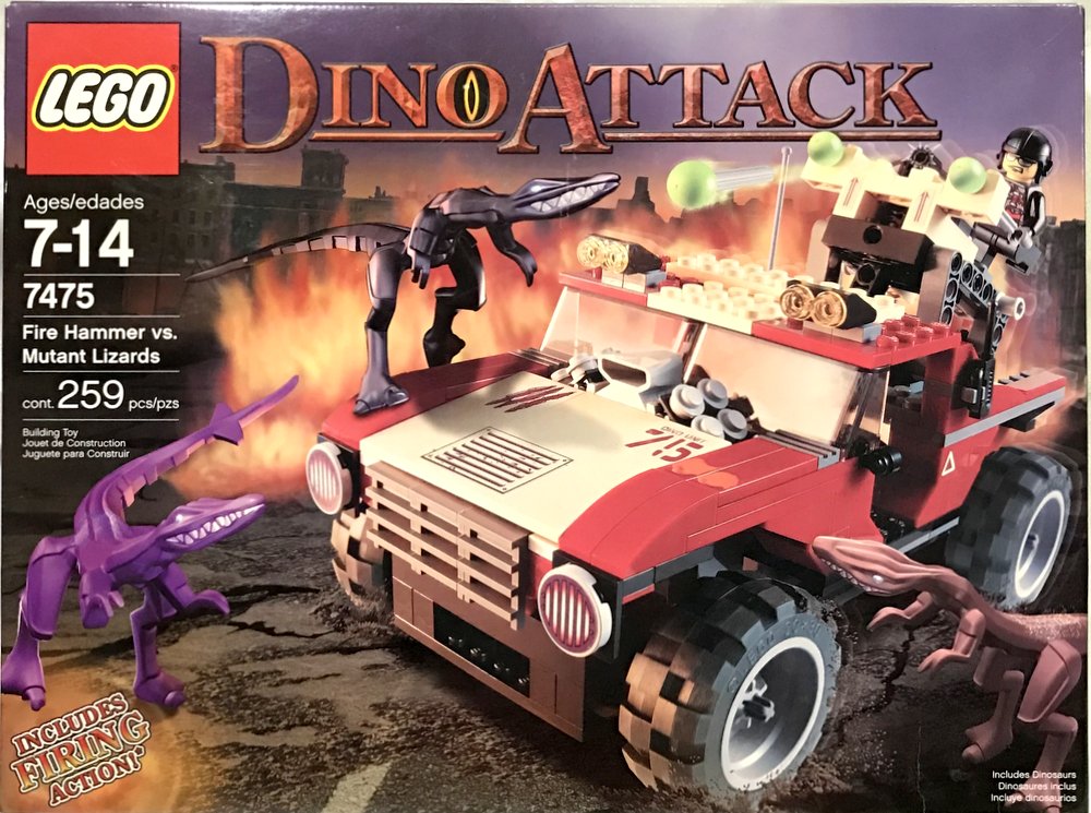 LEGO LEGO DINO ATTACK ファイヤー・ハマーVSミュータント・リザード