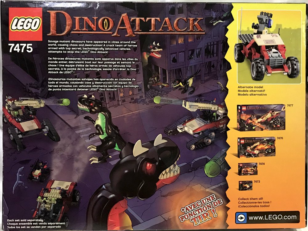 LEGO LEGO DINO ATTACK ファイヤー・ハマーVSミュータント・リザード