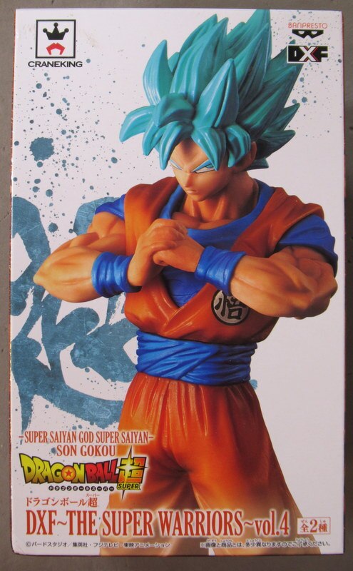 バンプレスト Dxf The Super Warriors Vol 4 ドラゴンボール超 超サイヤ人ゴッド超サイヤ人孫悟空 まんだらけ Mandarake