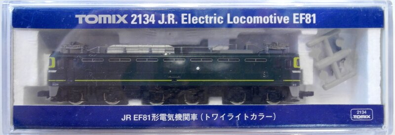 TOMIX Nゲージ 2134 【JR EF81形電気機関車(トワイライトカラ-) 】 | まんだらけ Mandarake