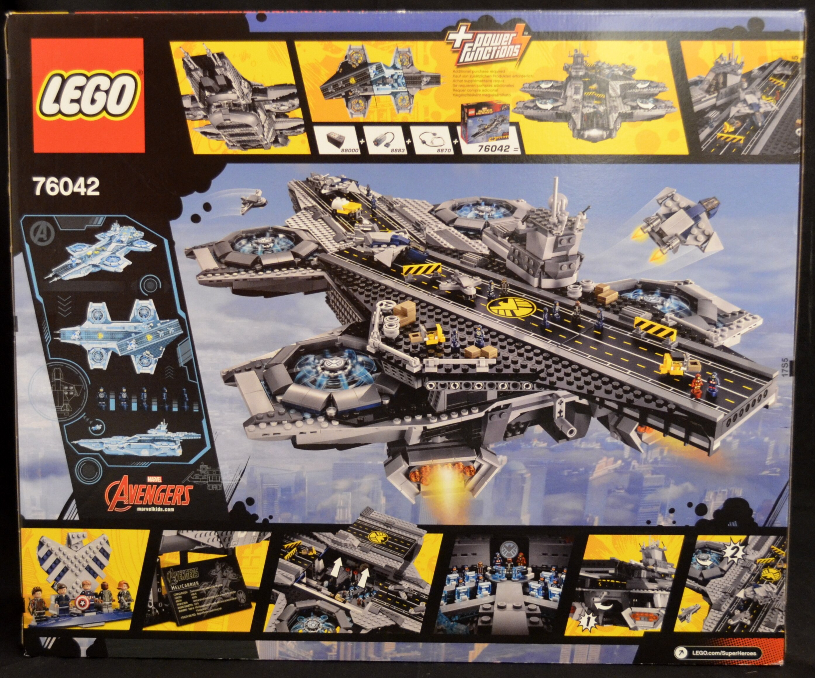 LEGO/LEGO MARVEL SUPERHEROES【76042 シールドヘリキャリア/The SHIELD Helicarrier】 |  まんだらけ Mandarake