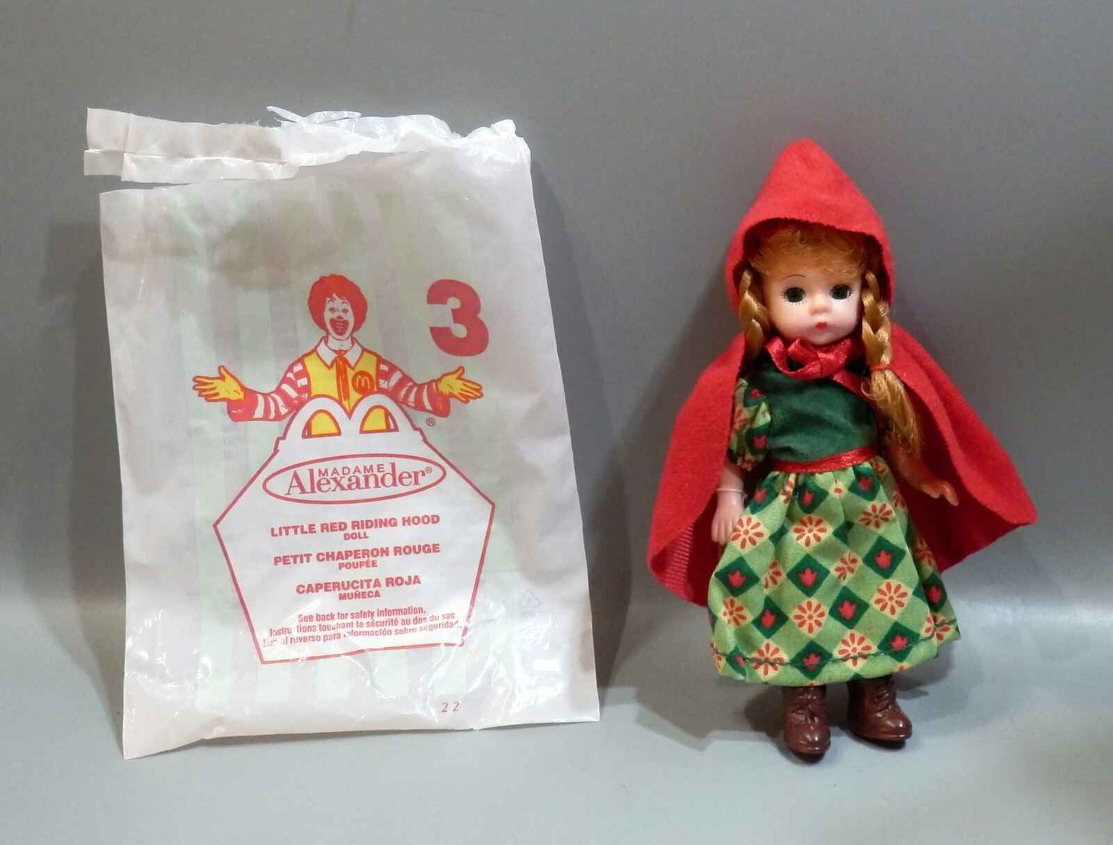 Madame alexander little red riding best sale hood mcdonalds