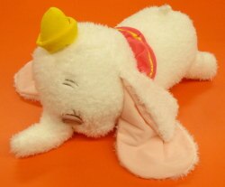 赤いほっぺ ギガジャンボ寝そべりホワイトぬいぐるみ