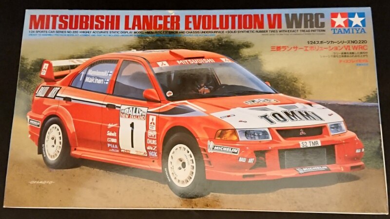 タミヤ 1/24スポーツカーシリーズ 三菱ランサーエボリューションⅥ WRC