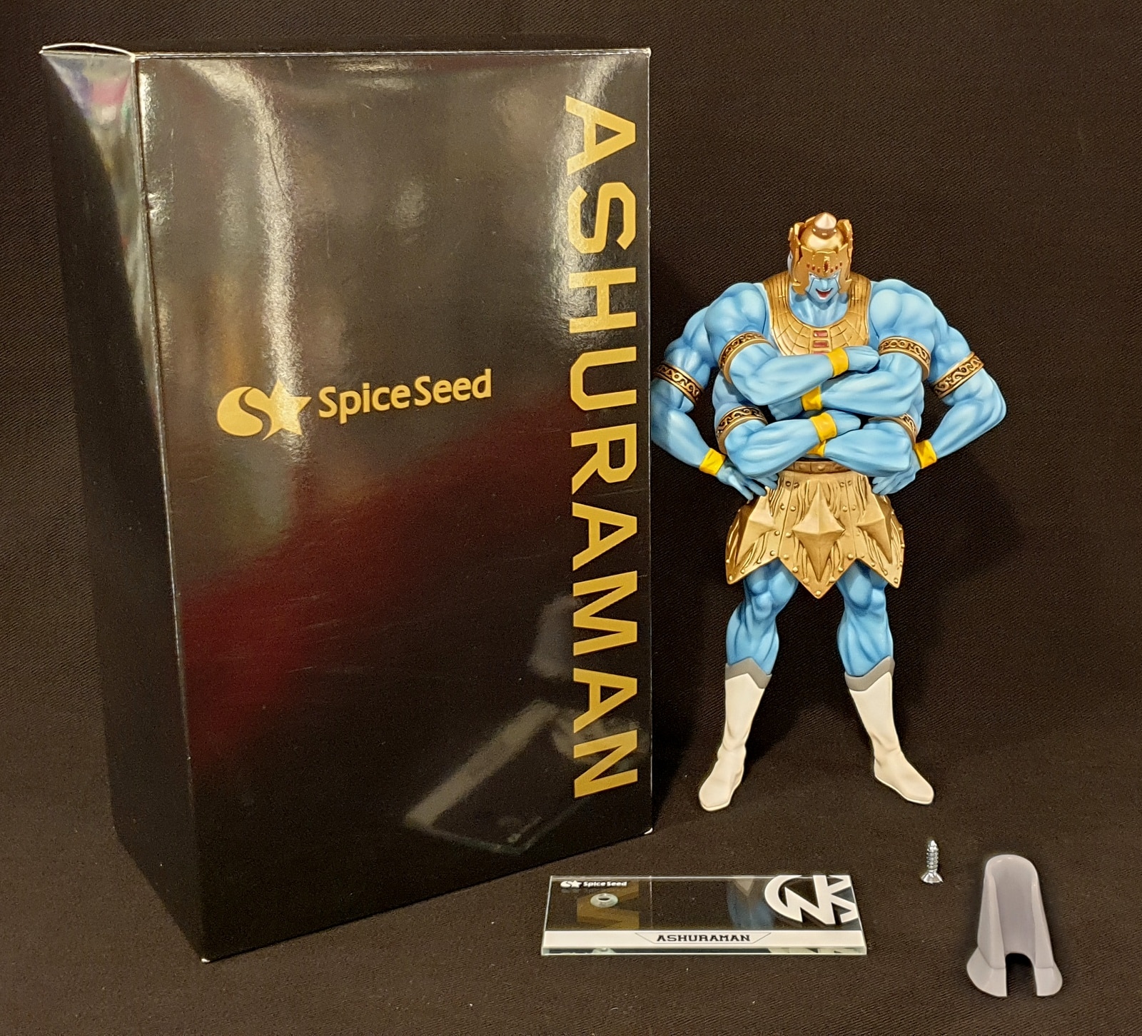 スパイスシード キン肉マン アシュラマン 原作ver PVCマテリアル製笑い