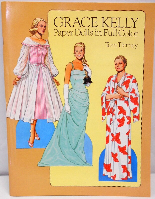 grace kelly paper dolls