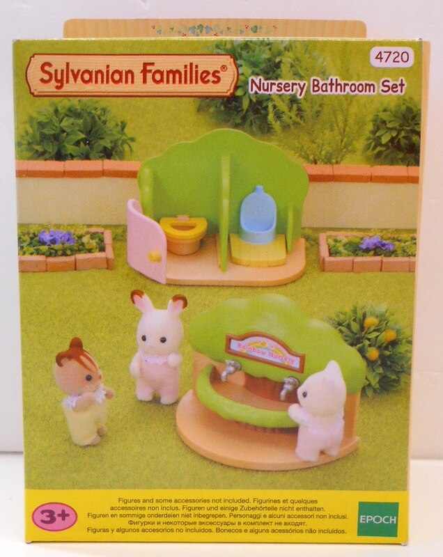 sylvanian families nursery bathroom set