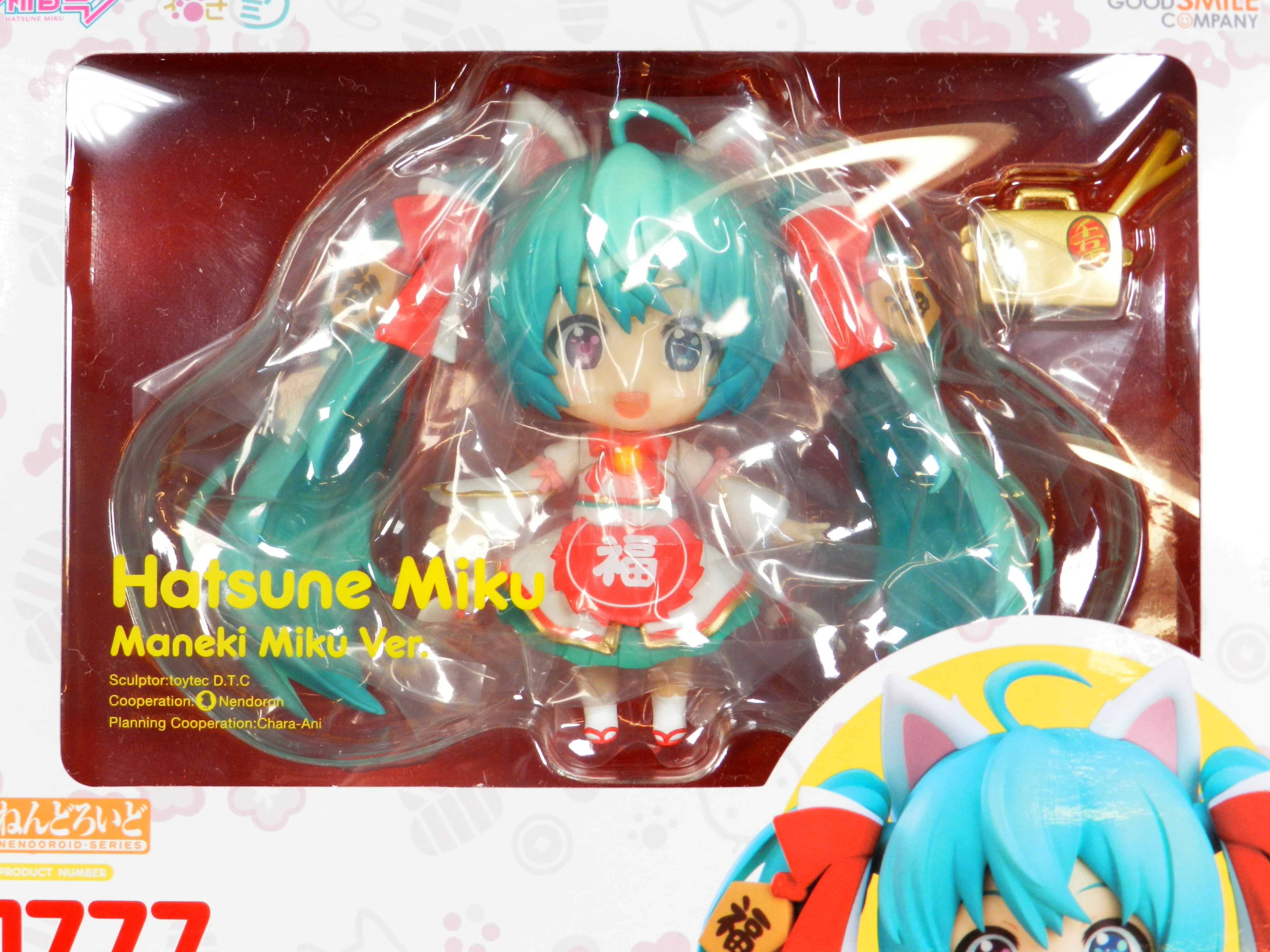 GOOD SMILE COMPANY ねんどろいど 初音ミク 招きミクver 特典付 1777