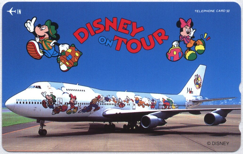 ディズニー ディズニーテレカ ミッキー/ミニー Disney on Tour JAL まんだらけ Mandarake