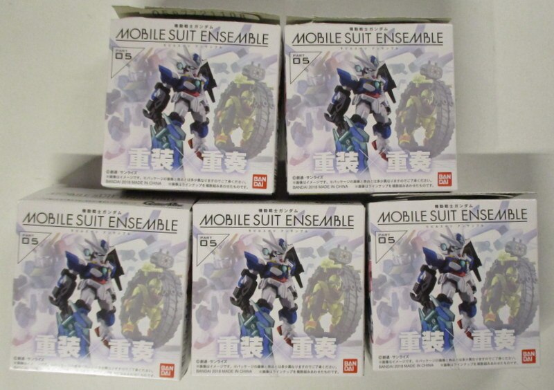 バンダイ 機動戦士ガンダム MOBILE SUIT ENSEMBLE 05 全5種セット(箱版