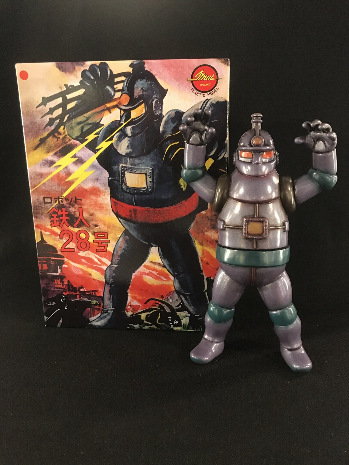 シカルナ 工房 鉄人28号 ロボット鉄人28号 パープルメタリック スーフェス77限定 まんだらけ Mandarake
