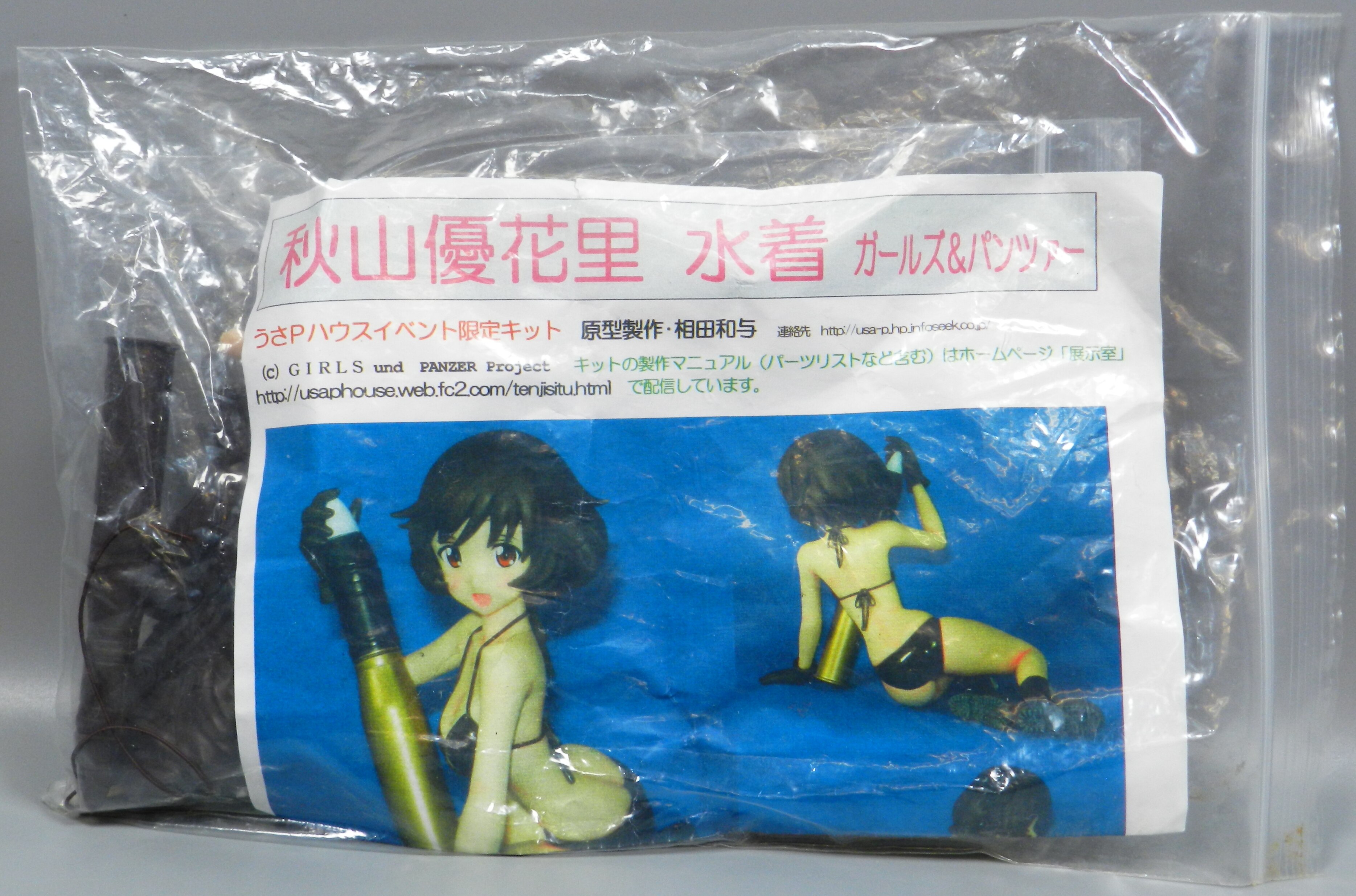 Usa P House Color Resin Cast Kit original mold Kazuyo Aida Yukari