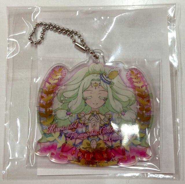 タカラトミーアーツ プリパラ めざめよ女神 のドレスデザイン早期購入特典 アクリルキーホルダー 女神のおまもり まんだらけ Mandarake