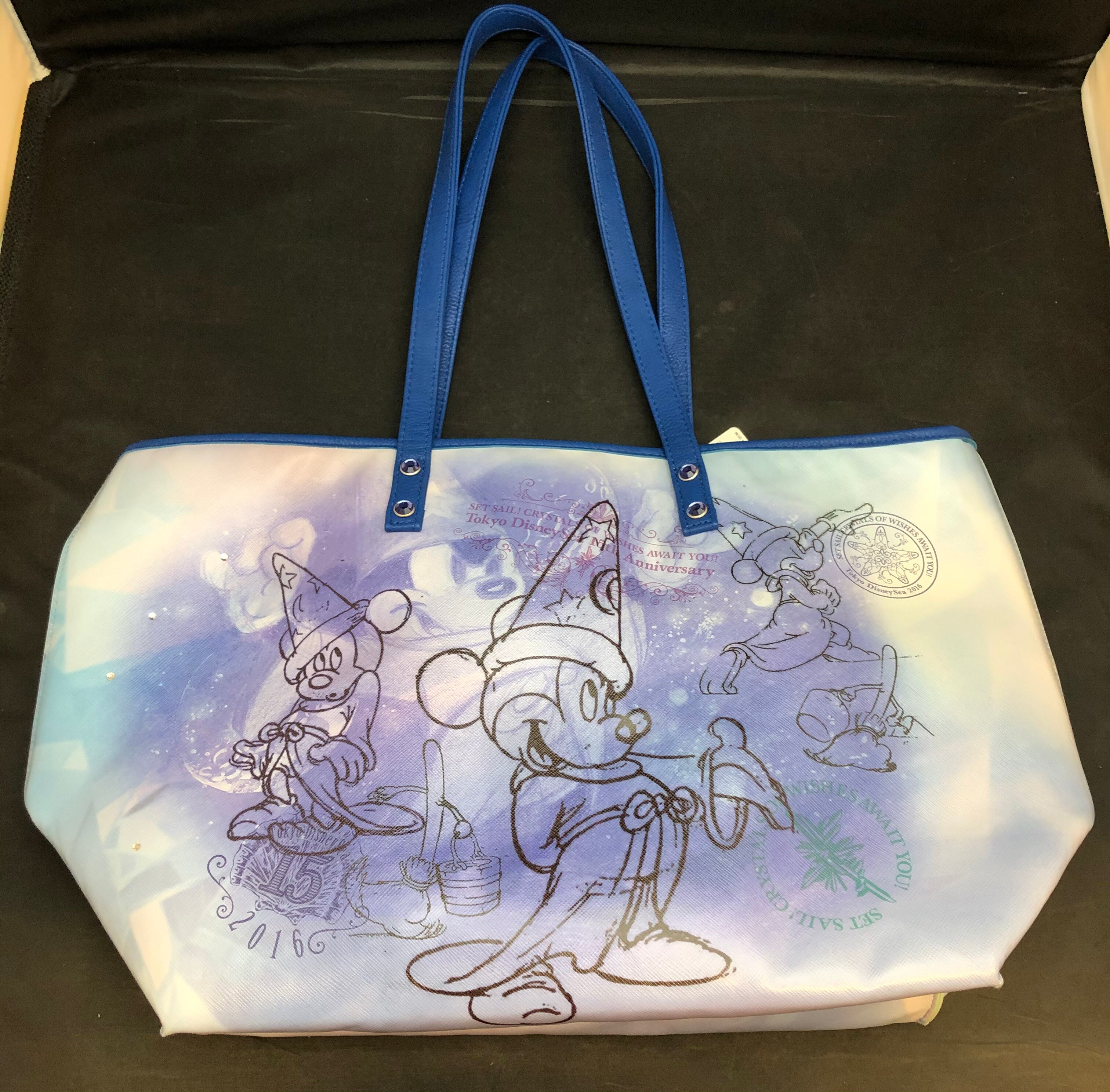 東京ディズニーシー トートバッグ ミッキー Tds15周年 01 16 Fantsia 15周年 まんだらけ Mandarake