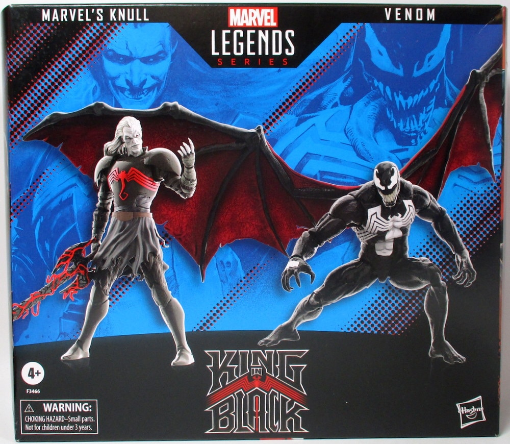 HASBRO (ACTION FIGURE) KING IN BLACK MARVELS KNULL / VENOM 2体セット