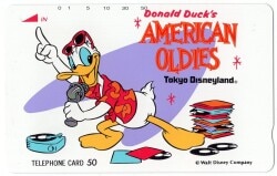 ディズニー ディズニーテレカ ドナルドダック American Oldies