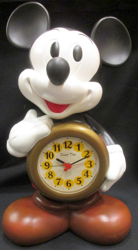 Disney Time ミッキー 目覚まし時計　喋る時計