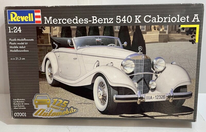 Revell 1/24 Mercedes-Benz 540K Cabriolet A 07001 | まんだらけ