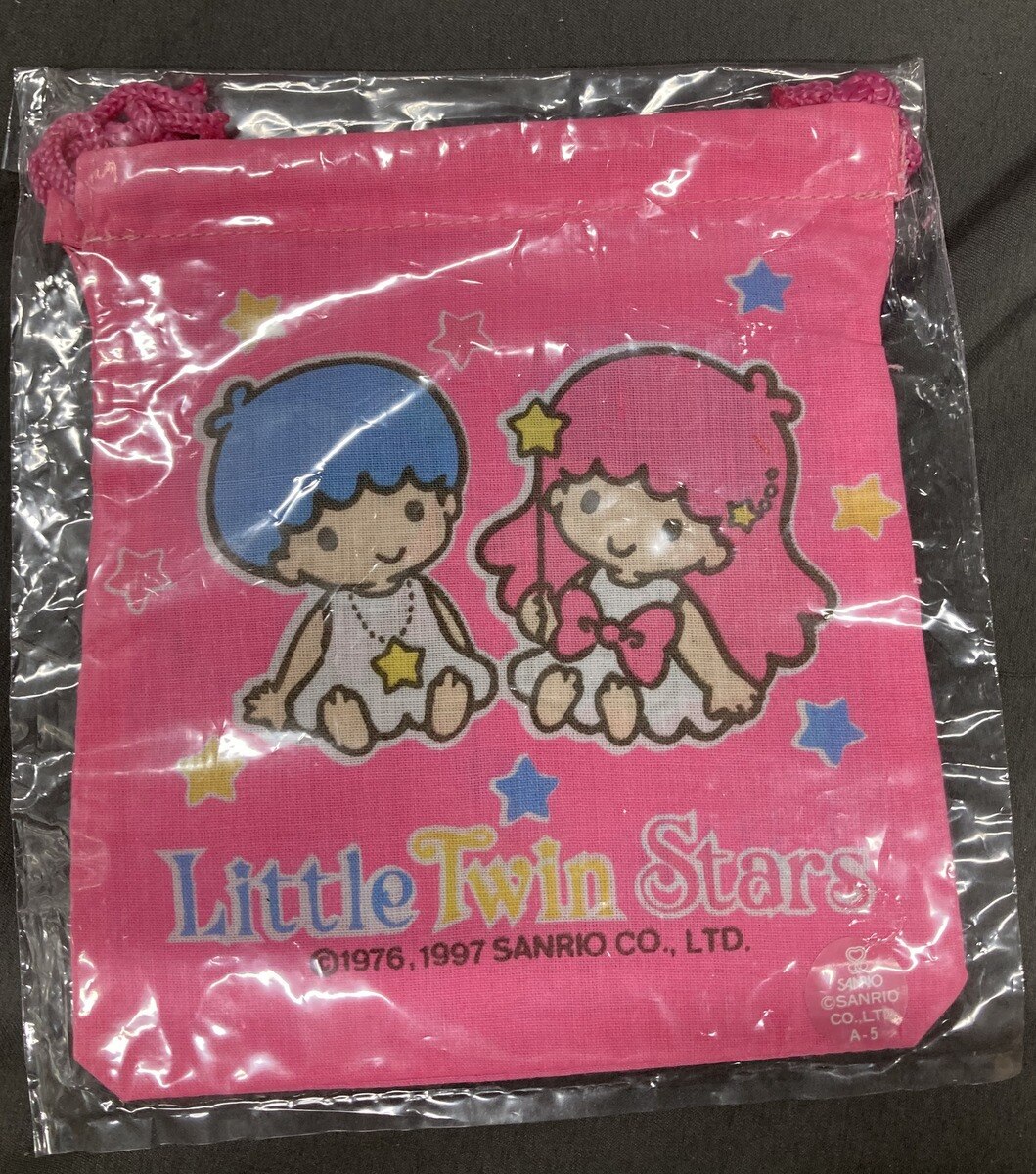 サンリオ リトルツインスターズキキララ 巾着袋 1997年 まんだらけ Mandarake