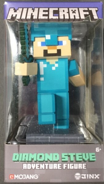 Jinx Minecraft アドベンチャーフィギュア ダイヤモンドスティーブ まんだらけ Mandarake