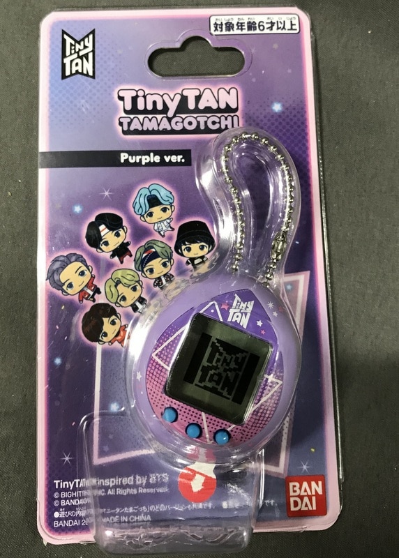 バンダイ TinyTAN TAMAGOTCHI Purple ver.
