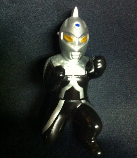 U.S.TOYS ビル箱 ウルトラセブン/ブラックバージョン/ファイティング 