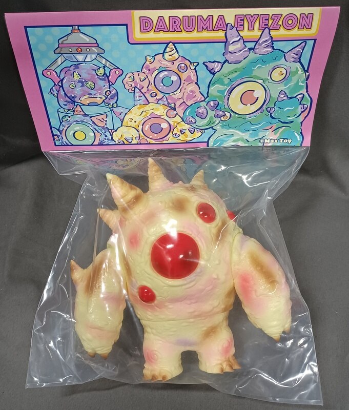 MAXTOY DARUMA EYEZON 青 ソフビ