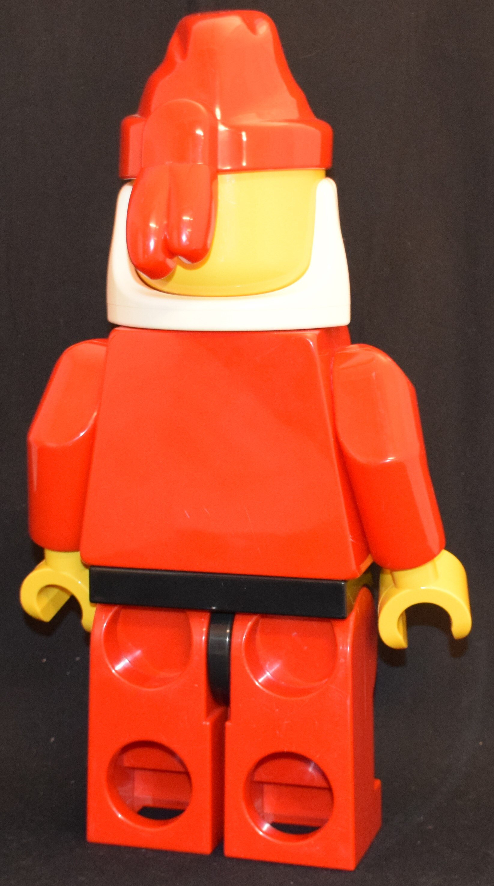 凸 レゴ サンタクロース Minifigure ジャンボフィグ 完成品 3723ベース 