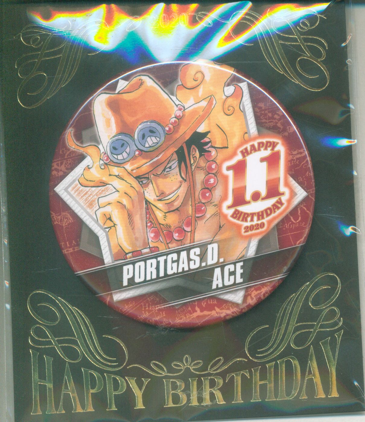 エス アイ エス コーポレーション バースデー缶バッジ One Piece エース まんだらけ Mandarake