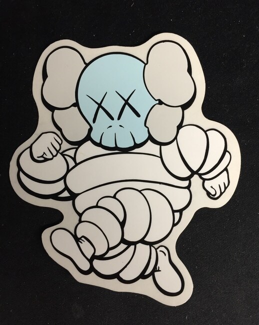 Original Fake KAWS KAWS CHUM ステッカー 110㎜ | まんだらけ Mandarake