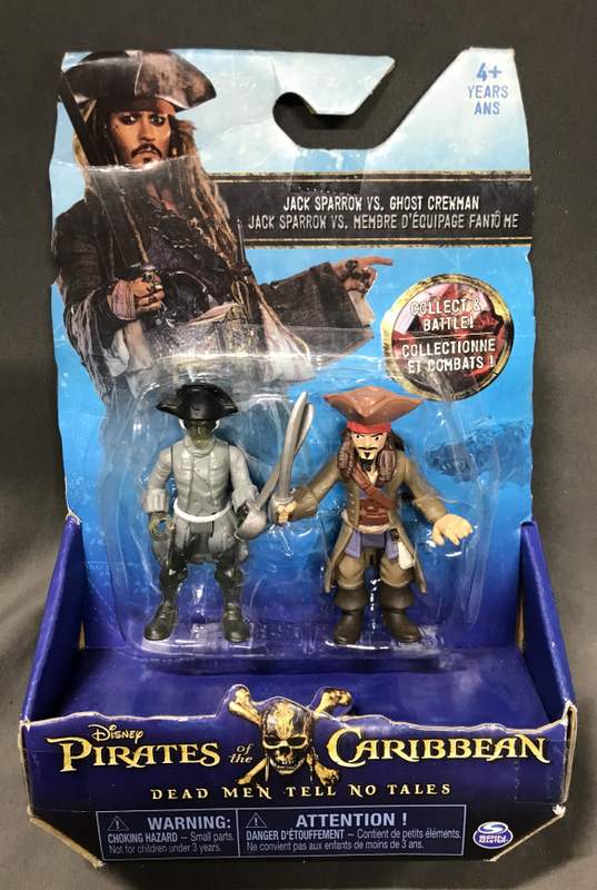 SPIN MASTER (ACTION FIGURE) JACK SPARROW VS GHOST CREWMAN