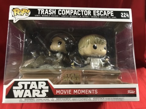 Funko Pop Star Wars - Scène Trash Compactor Escape (Movie Moments No. 224), Figurine Neuve