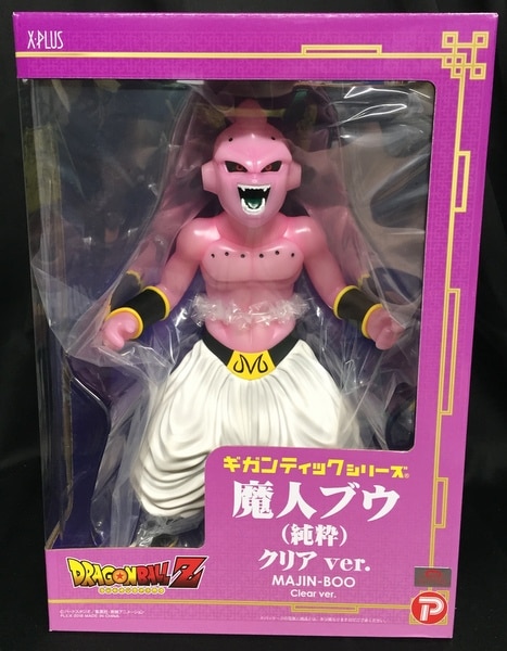 喜ばれる誕生日プレゼント ギガンティックシリーズ ドラゴンボールz 魔人ブウ 純粋 クリアver プレイステーション