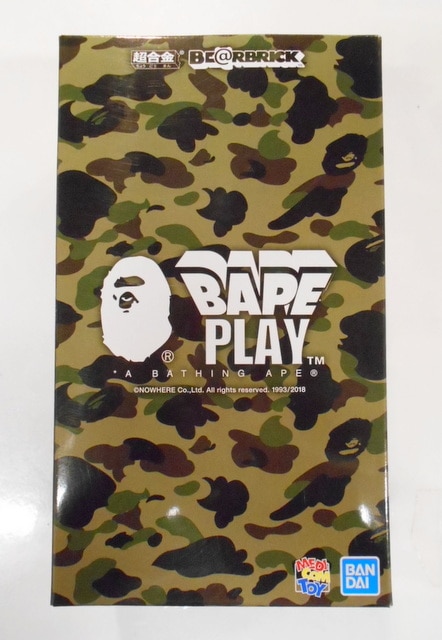 MEDICOM TOY/バンダイ 超合金BE@RBRICK A BATHING APE 1ST CAMO SHARK